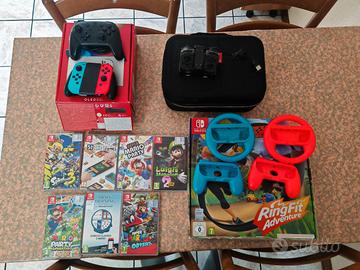nintendo SWICHT OLED e accessori