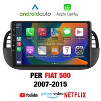 Car Tablet 9 pollici Carplay android auto FIAT 500