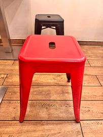 Sgabello rosso