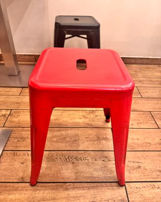 Sgabello rosso