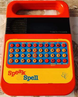 Speak and Spell Texas instruments 1979 1a versione