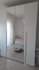 armadio 4 ante bianco 