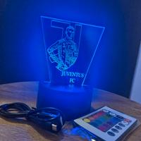 lampada da tavolo cristiano ronaldo juventus