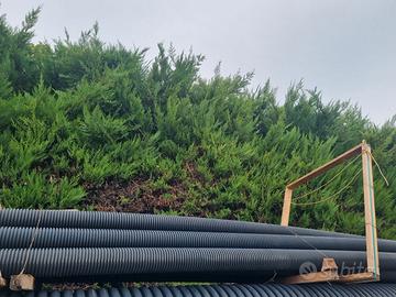 tubo corrugato di  polietilene alta densità