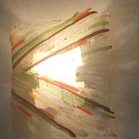 2 Applique in vetro di Murano e ottone di La Murri