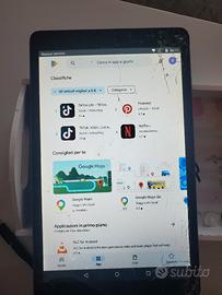 tablet 7 pollici schermo crepato