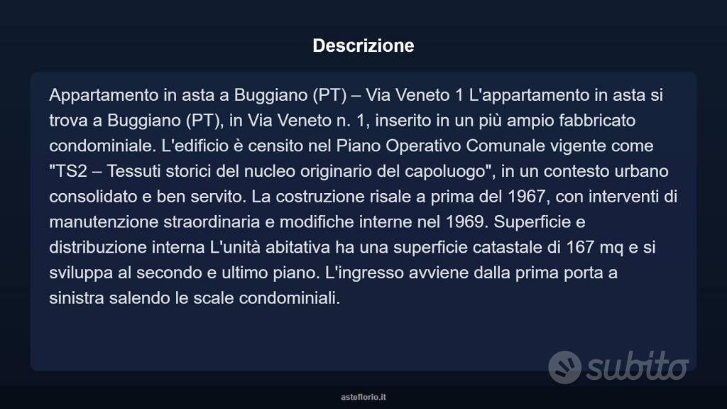 Appartamento – Buggiano, Santa Maria - Vista 4