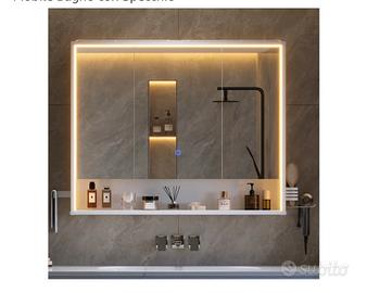 Specchio bagno contenitore nuovo