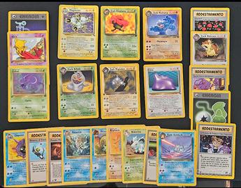 valuto ritiro carte pokemon holo vintage