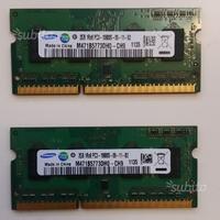 Samsung 4 GB DRAM DDR3 SODIMM PC3-10600S (Apple)