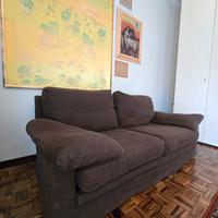 Divano sfoderabile 2 posti in piuma d'oca 