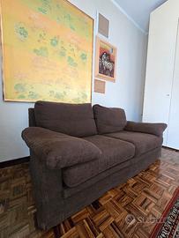 Divano sfoderabile 2 posti in piuma d'oca 