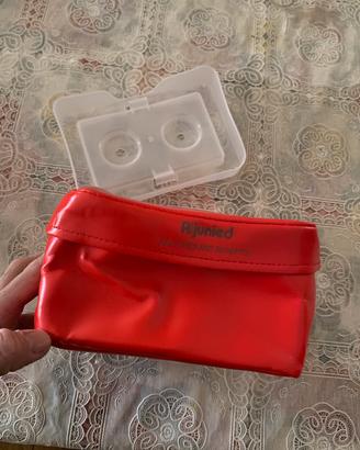 Borsa portaoggetti attrezzi moto posteriore rossa