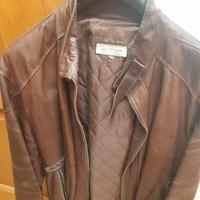 Giacca in pelle Bata taglia 56
