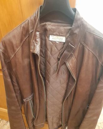 Giacca in pelle Bata taglia 56