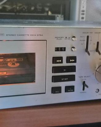 registratore technics rs- 676A