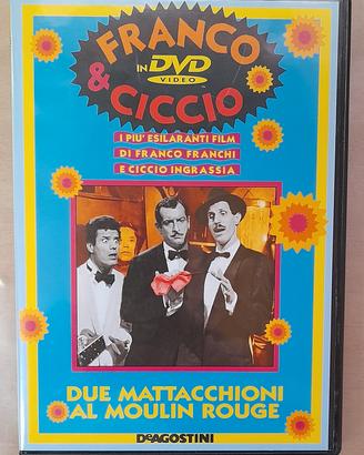 DVD Franco E Ciccio 2 Mattacchioni Al Moulin Rouge