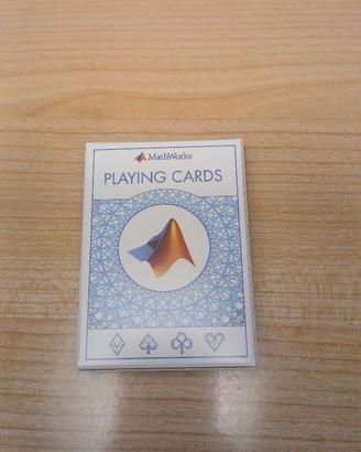 Carte da gioco MathWorks ufficiali MATLAB design