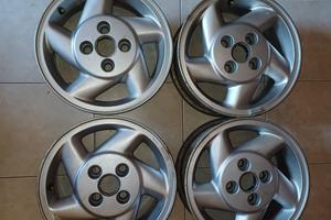 4 CERCHI IN LEGA FORD RS 4X108 R14 SIERRA ESCORT