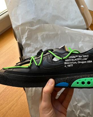 Nike Blazer Low OFF White TG.12.5 - ORIGINALI