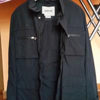 GEOX GIACCA PIOGGIA NERA Tg 46