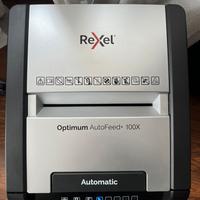 REXEL Optimum Auto Feed + 100x distruggidocumenti