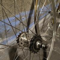 Ruote scatto fisso - single Speed ARGENTO 
