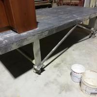 tavolo in ferro 400x160