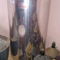 contenitore acciaio inox 300lt
