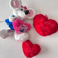 Peluche san valentino con cuore