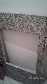 Top piano cottura cucina vero marmo