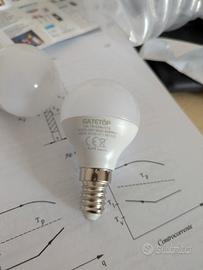 lampadina led E14 7w 3 pezzi 