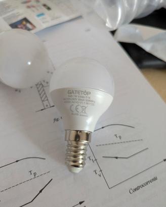 lampadina led E14 7w 3 pezzi 