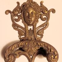 attaccapanni bronzo vintage