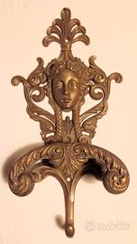 attaccapanni bronzo vintage