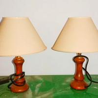 Coppia di abat jour Vintage