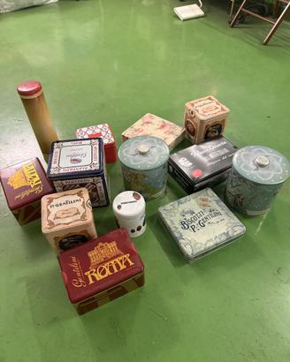 SCATOLE DI LATTA