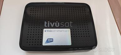 Decoder i-Can 1110SV Storm+card tivù sat azzurra