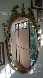 Specchio ovale Luigi XVI