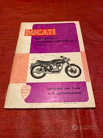 Manuale Ducati motocicli 250-300, e catalogo 125