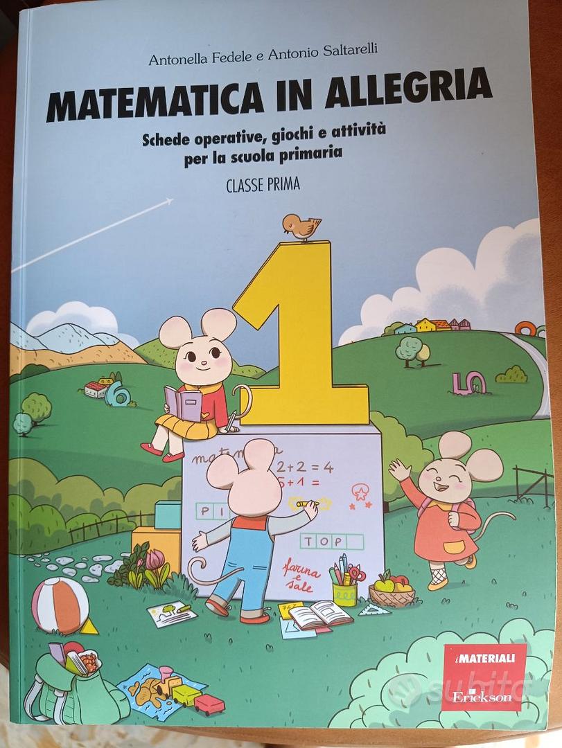 Libro per bambini Matematica in allegria 1 classe - Tutto per i bambini In  vendita a Roma