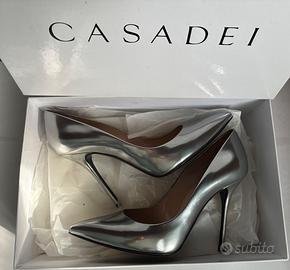 Décolleté Casadei Candy Metallic