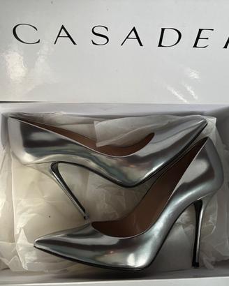 Décolleté Casadei Candy Metallic
