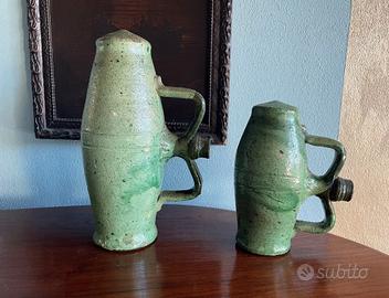Antiche fiasche di Oristano in ceramica