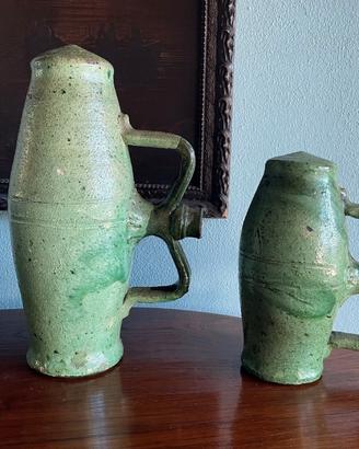 Antiche fiasche di Oristano in ceramica