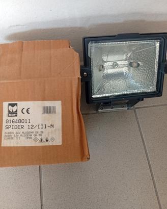 faretto  industriale 2 lamp. alogene