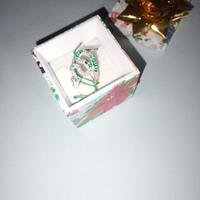 anello serpente argento