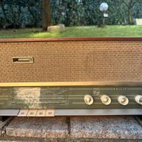 Radio antica a valvole Philips