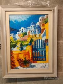 quadro olio su tela 