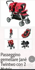 Passeggino gemellare Jane